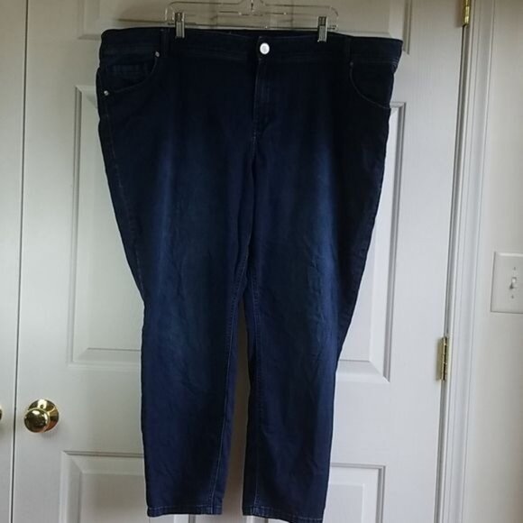 Lane Bryant Jeans Denim Skinny Genius Fit Pants Women's WOMAN'S Plus Size 28 - Picture 3 of 12